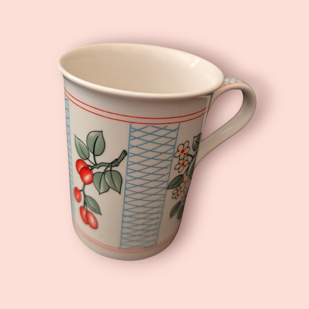 Royal Heritage Strawberries Bone China Mug
